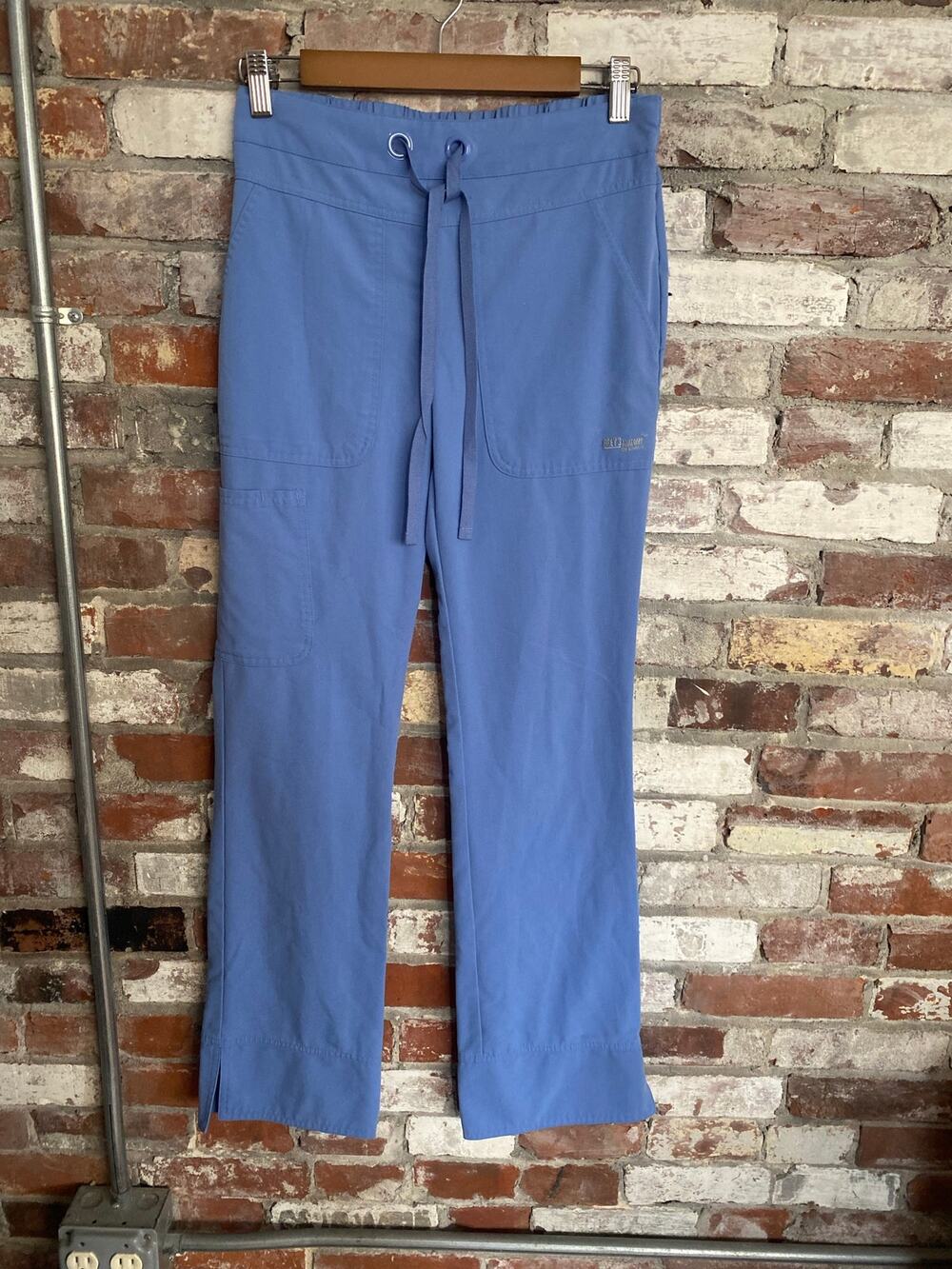 Grey's Anatomy by Barco Signature Drawstring Scrub Pants Light Blue XXS